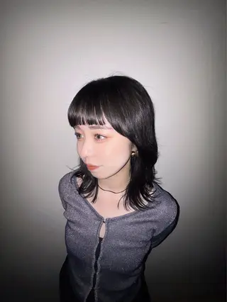 ミディアム YUKI カラーモデル募集💫のヘアスタイル