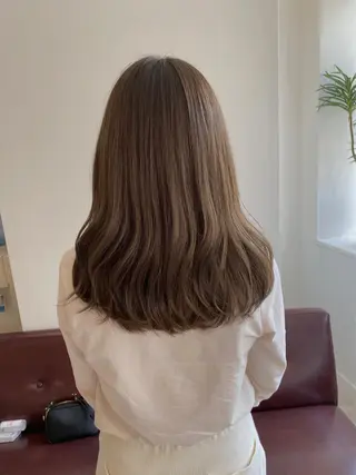 セミロング 吉原 みえのヘアスタイル