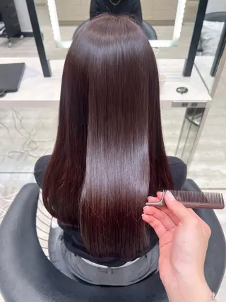 ロング 🌷透明感カラー🌷 内田零菜のヘアスタイル