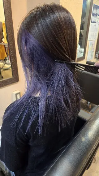 ミディアム カラー SevenQuarter所属・セブン クォーターのヘアスタイル