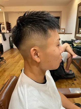 ショート メンズ THEGIFT BARBERSHOP所属・北原 右恭のヘアスタイル