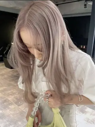 カラー ハイトーン特化 pepe🎀のヘアスタイル