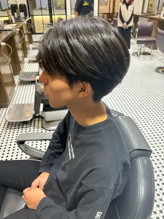 メンズ レイヤーカット/艶髪 /パーマaikoのヘアスタイル