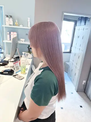 ロング カラー 🪄池袋ハイトーン 🪄ブリーチカラーのヘアスタイル