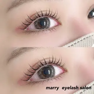 マツエク・マツパ marry beauty salon所属・marry beautyのマツエク・マツパデザイン
