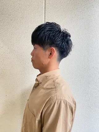 ショート メンズ ボブ/レイヤー/ メンズ/池澤慎人のヘアスタイル