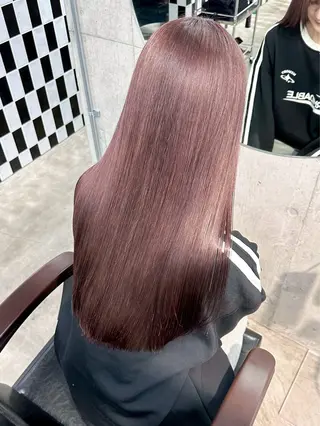 ロング カラー ✨ブリーチカラー/ 艶髪suzu🪽🤎のヘアスタイル