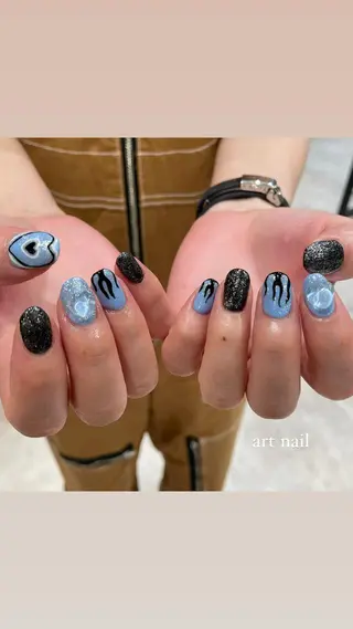 ネイル 淡色ネイル 🎀moeのネイルデザイン