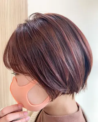 ショート カラー DiMPlE  ディンプル所属・🌸スタイリスト 山浦美恵のヘアスタイル