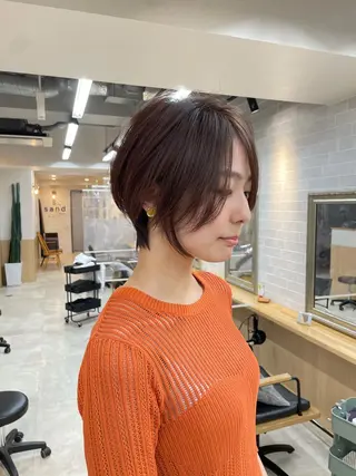 ショート sand  S Ginza所属・🌟sand🌟 丸山悠斗のヘアスタイル