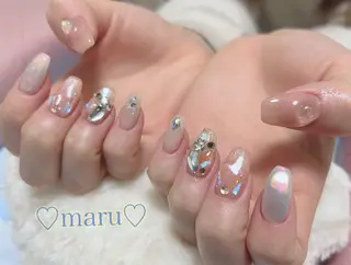 ネイル まるみ ♡のネイルデザイン