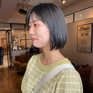 ショート ファッションに 溶け込むstyleのヘアスタイル