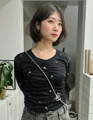 ショート BROUN®所属・江坂レイヤー/ボブ nacaのヘアスタイル