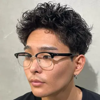 ショート パーマ ヘアアレンジ fifth Tokyo所属・fifth 石川 凪のヘアスタイル