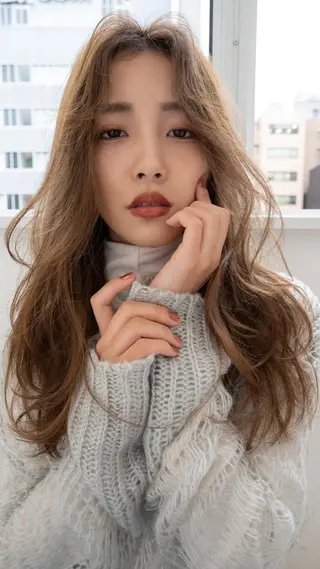 ロング カラー ANGELICA LABO 梅田店のヘアスタイル