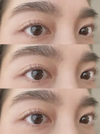 マツエク・マツパ ボブ/透明感カラー 岸本涼奈のヘアスタイル