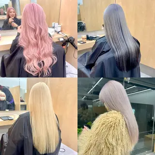 ロング カラー ボブ・ウルフカット TAIGAのヘアスタイル