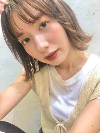 ショート ♥️ブリーチ/ボブ/ レイヤー♥️maiのヘアスタイル