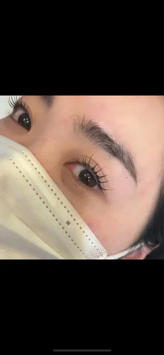 ロング カラー パーマ ヘアアレンジ メンズ キッズ ネイル マツエク・マツパ アイブロウ nail&eye Aoのマツエク・マツパデザイン