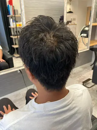 パーマ メンズ メンズ特化/パーマ/ フェードWATARUのヘアスタイル