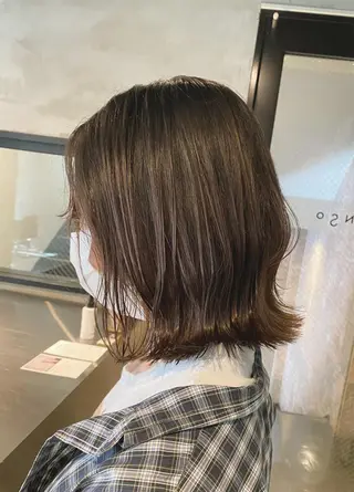 ミディアム 艶髪/髪質改善/ MONSO山本のヘアスタイル