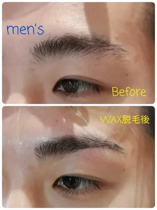 マツエク・マツパ メンズ 眉毛サロン 森田江里子の眉毛・アイブロウイメージ