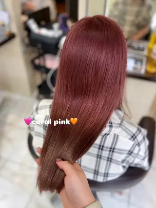 ミディアム 🎀透明感カラー 🐈ナズナのヘアスタイル