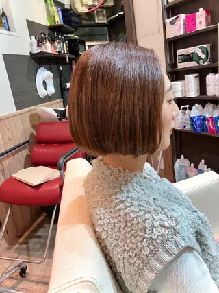 ショート カラー HAIR BASE ZAWAWA所属・レイヤー/ブリーチ| 特殊パーマ/赤澤のヘアスタイル