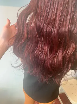 ロング カラー ハイトーン/レイヤー 💜Akaneのヘアスタイル