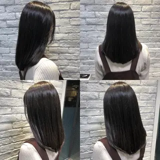 セミロング 志木駅1分☆髪質改善 ミニモ限定特別割引✨のヘアスタイル