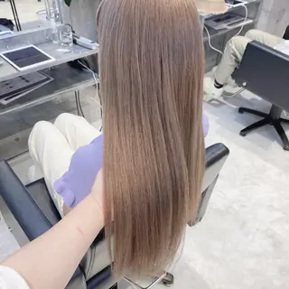 セミロング カラー ヘアアレンジ メンズ キッズ お悩み解決美容師 💐AMIのヘアスタイル