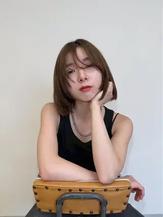 ショート 田中 未桜のヘアスタイル