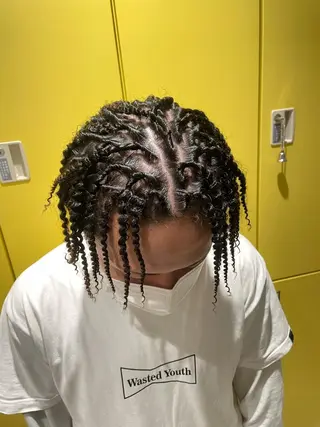 パーマ メンズ Le'a所属・渋谷/フェード/ 國分 翔のヘアスタイル