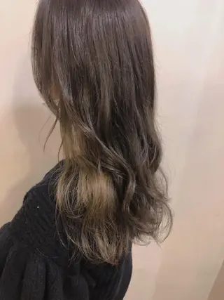 ロング カラー 🕊鈴木李歩🤍 ボブ/似合わせカットのヘアスタイル
