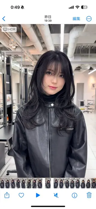 セミロング レイヤーカット/ 堀匠吾のヘアスタイル