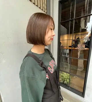 ショート ボブ／パーマ指名 No. 1🍃れんとのヘアスタイル