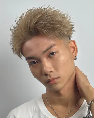 カラー メンズ メンズサロン REGNO（レグノ）のヘアスタイル