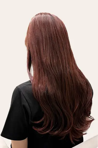 ロング ニワ/レイヤーカット /透明感カラー💎のヘアスタイル