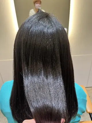 セミロング 中野渡 真利那のヘアスタイル