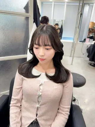 ミディアム MAHO/透明感カラ ー/髪質改善🍒のヘアスタイル