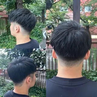 ショート カラー メンズ ⭐️口コミ5.0⭐️ 当日予約可能👌🏼のヘアスタイル