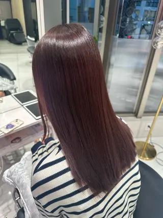ミディアム 似合わせ艶カラー Hitomi☻のヘアスタイル