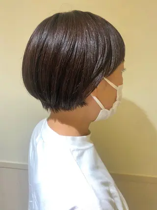 ショート さかい なつみのヘアスタイル