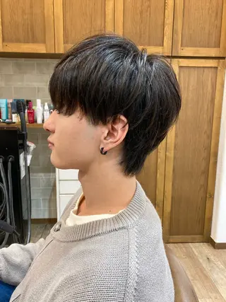 ショート メンズ カット特化型 美容師/栗本のヘアスタイル