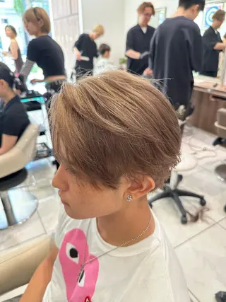 カラー メンズ メンズカット/進藤 龍之介のヘアスタイル