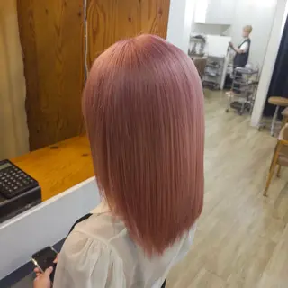 セミロング カラー SHO 👻原宿 /艶カラーのヘアスタイル