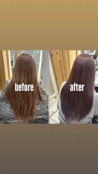 ロング ‎🤍透明感×ツヤ髪 / Saki‎🤍のヘアスタイル