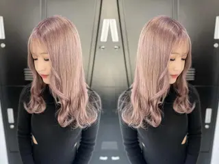 セミロング GENDER hairのヘアスタイル