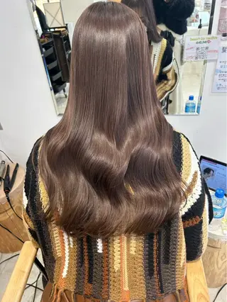 カラー 石橋 華のヘアスタイル