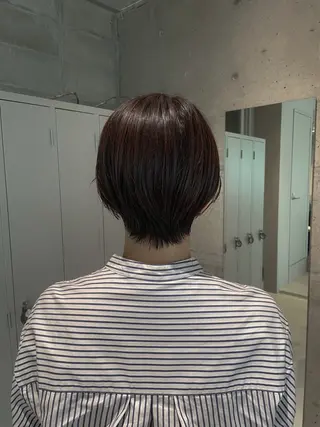 ショート カラー 艶髪推し🌿🫧 yukakoのヘアスタイル